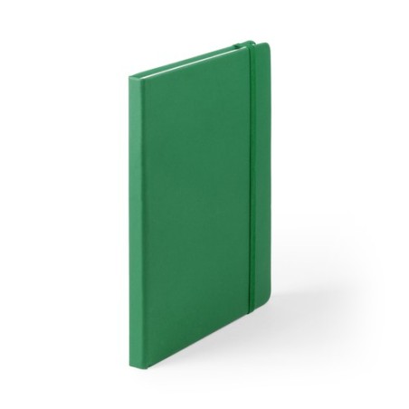 Bloc Notes Personnalisé Éco-responsable - Cilux Matières : PU Couleurs : bleu clair objet promotionnel éco-responsable