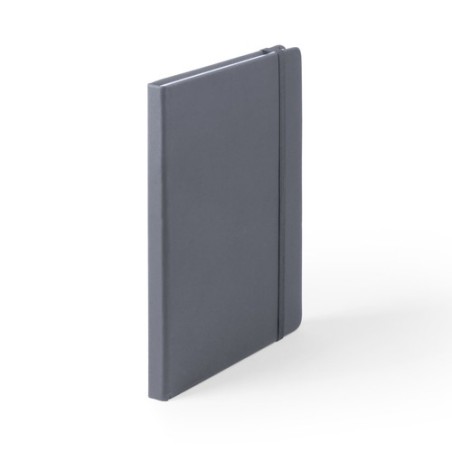 Bloc Notes Personnalisé Éco-responsable - Cilux Matières : PU Couleurs : bleu clair impression logo haute qualité