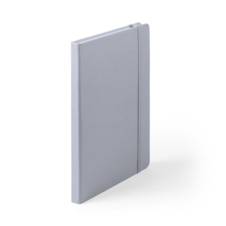 Bloc Notes Personnalisé Éco-responsable - Cilux Matières : PU Couleurs : bleu clair personnalisable avec votre logo