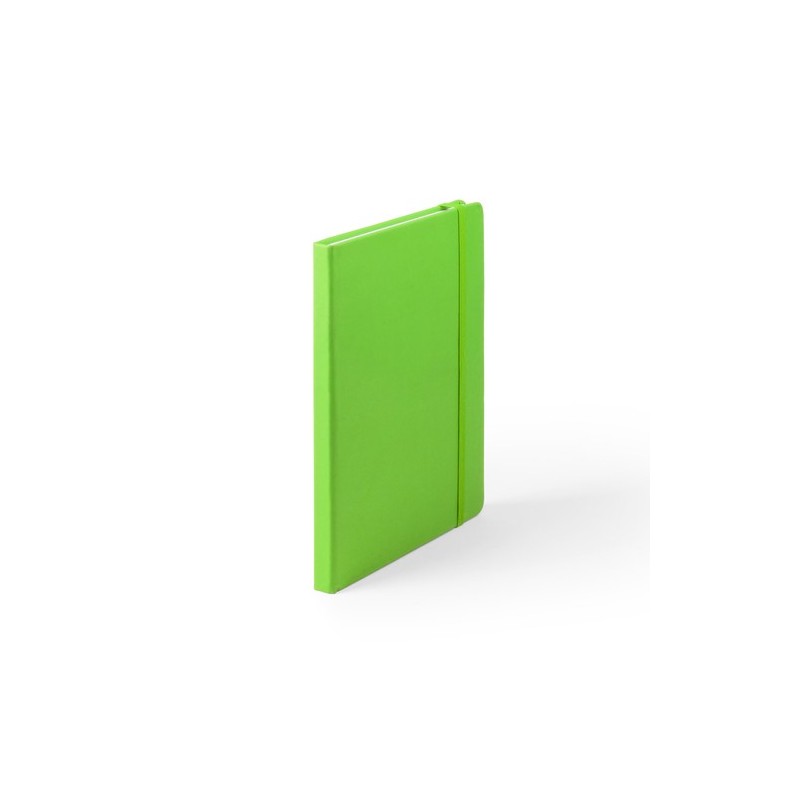 Bloc Notes Personnalisé Éco-responsable - Cilux Matières : PU Couleurs : bleu clair objet promotionnel éco-responsable