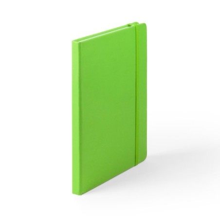 Bloc Notes Personnalisé Éco-responsable - Cilux Matières : PU Couleurs : bleu clair objet promotionnel éco-responsable