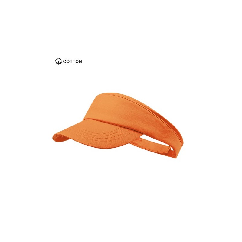 Visière Personnalisée Éco-responsable Objets Publicitaires - Tiger Matières : coton Couleurs : bleu livraison express 24h 48h