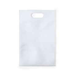 Sac Personnalisé Publicitaire Desmond Matières : polypropylène (PP) Couleurs : blanc marquage laser ultra précis