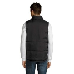 Gilet Bodywarmer Personnalisé Éco-responsable WARM MEN Taille textile : L Couleurs : noir personnalisable avec votre logo