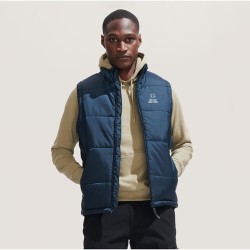 Gilet Bodywarmer Personnalisé Éco-responsable WARM MEN Taille textile : XXL Couleurs : bleu marine personnalisation rapide en Fr