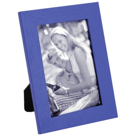Cadre Photo Personnalisé avec Porte Photos - Stan Matières : MDF Couleurs : bleu personnalisation rapide en France