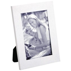 Cadre Photo Personnalisé avec Porte Photos - Stan Matières : MDF Couleurs : blanc personnalisation sur mesure