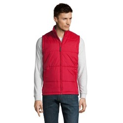 Gilet Bodywarmer Personnalisé Éco-responsable WARM MEN Taille textile : XL Couleurs : rouge cadeau collaborateur premium