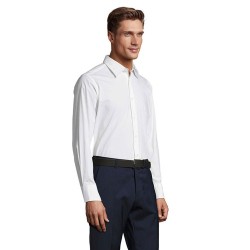Chemise Éco-responsable et Personnalisée pour Homme - Brighton Matières : coton Taille textile : M Couleurs : blanc objet promo 