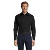 Chemise Éco-responsable et Personnalisée pour Homme - Brighton Matières : coton Taille textile : L Couleurs : noir impression lo
