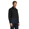 Chemise Éco-responsable et Personnalisée pour Homme - Brighton Matières : coton Taille textile : L Couleurs : noir marquage lase