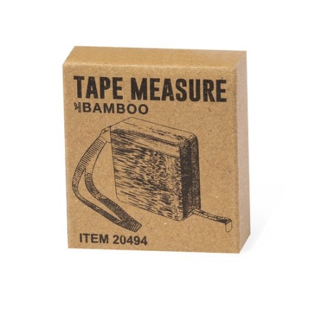 Mètre Grade Éco-responsable et Pratique Personnalisé 1m Dichen Matières : bambou marquage laser ultra précis