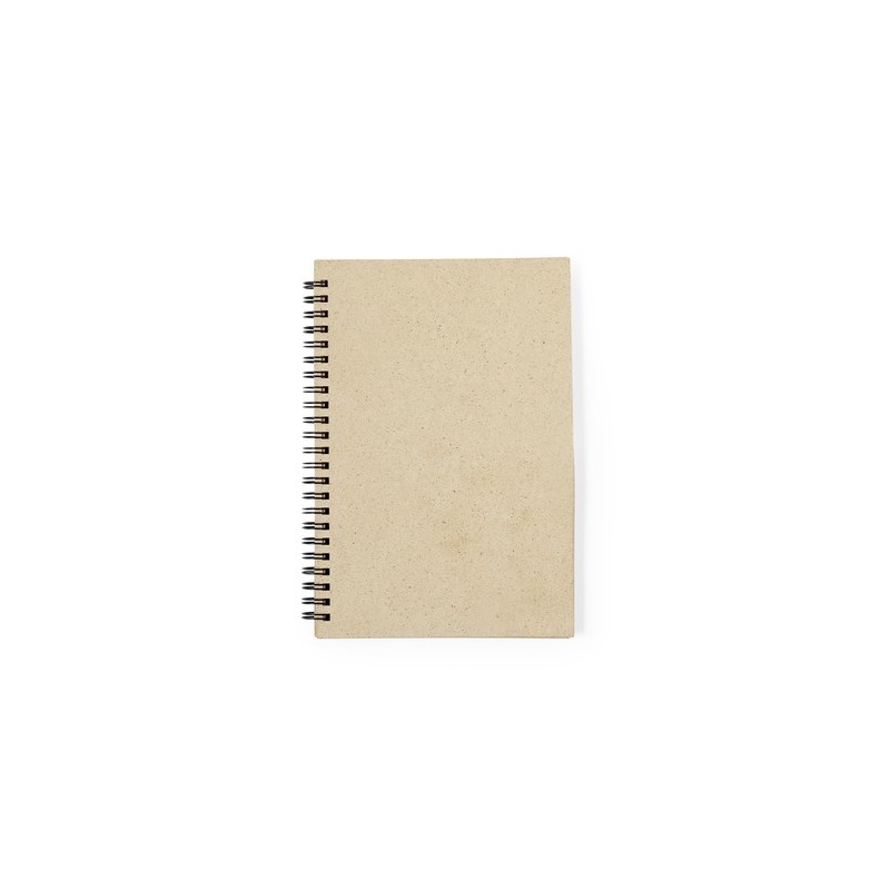 Cahier Éco-Responsable Personnalisé à Prix Abordable - Nigmar Matières : papier à base d'herbe personnalisable avec votre logo