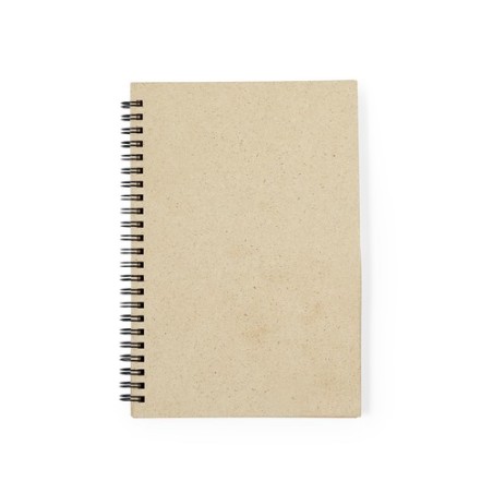 Cahier Éco-Responsable Personnalisé à Prix Abordable - Nigmar Matières : papier à base d'herbe personnalisable avec votre logo