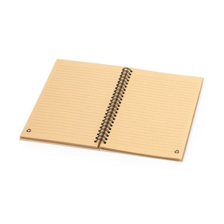 Cahier Éco-Responsable Personnalisé à Prix Abordable - Nigmar Matières : papier à base d'herbe goodies publicitaire événementiel