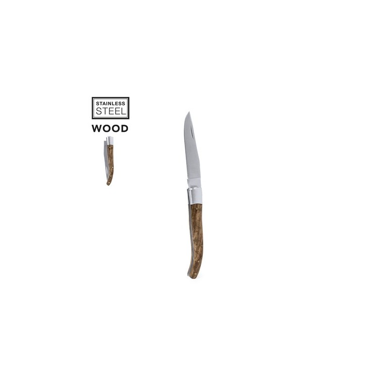 Couteau de Poche Personnalisable Rinex Matières : bois