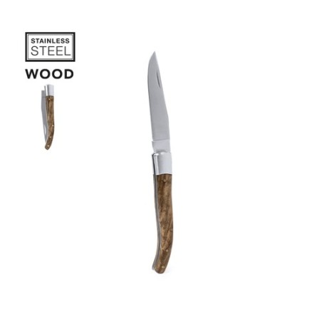 Couteau de Poche Personnalisable Rinex Matières : bois