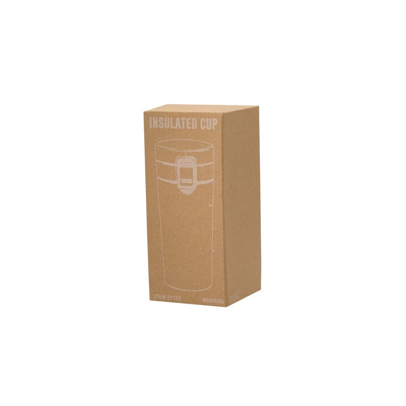 Verre Isotherme Personnalisé Design Thermique Jorlens Matières : acier inoxydable Couleurs : noir cadeau affaires élégant