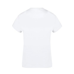T-Shirt Femme Blanc Confortable et Stylé Personnalisé Seiyo Matières : coton Taille textile : S Couleurs : blanc objet publicita
