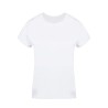 T-Shirt Femme Blanc Confortable et Stylé Personnalisé Seiyo Matières : coton Taille textile : M Couleurs : blanc impression haut
