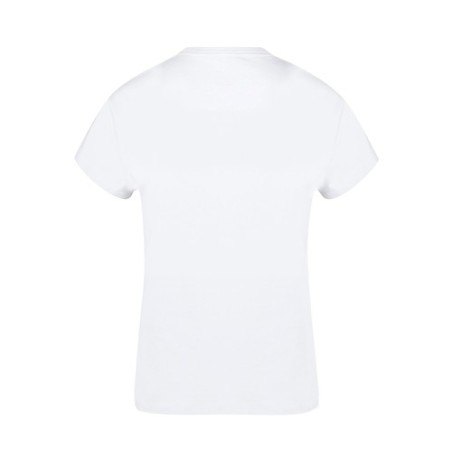 T-Shirt Femme Blanc Confortable et Stylé Personnalisé Seiyo Matières : coton Taille textile : M Couleurs : blanc goodies entrepr