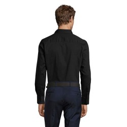 Chemise Éco-responsable et Personnalisée pour Homme - Brighton Matières : coton Taille textile : 5XL Couleurs : noir goodies pub