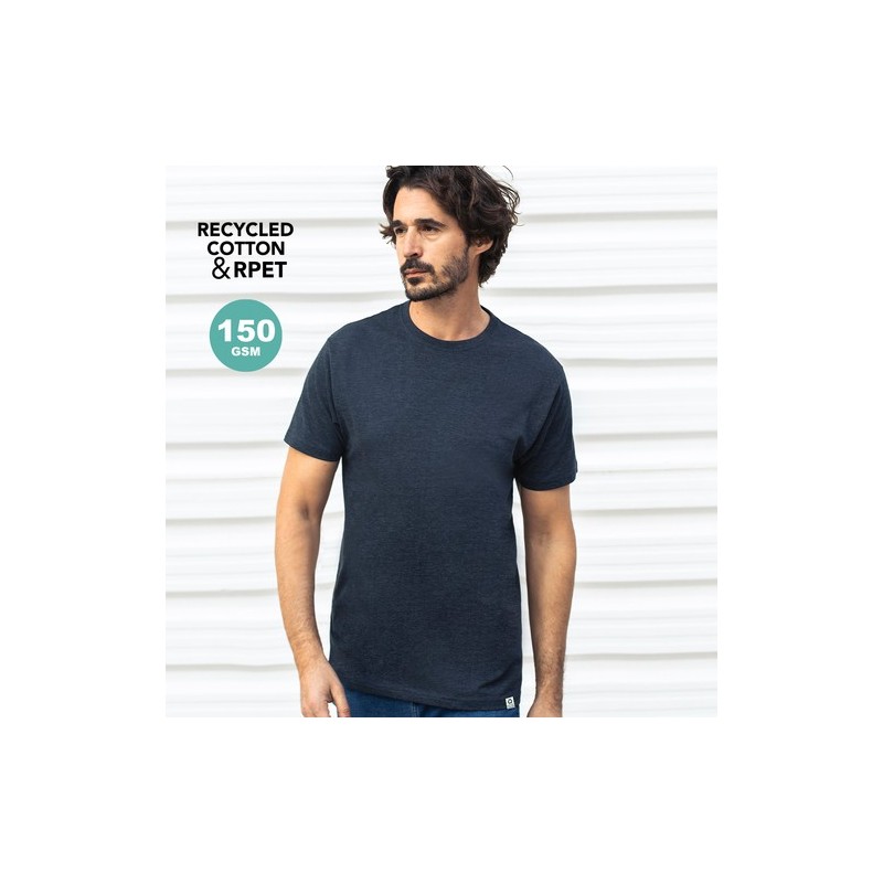 T-Shirt Éco-responsable Personnalisable Adulte Bandul Matières : coton recyclé Taille textile : XXL Couleurs : gris impression l