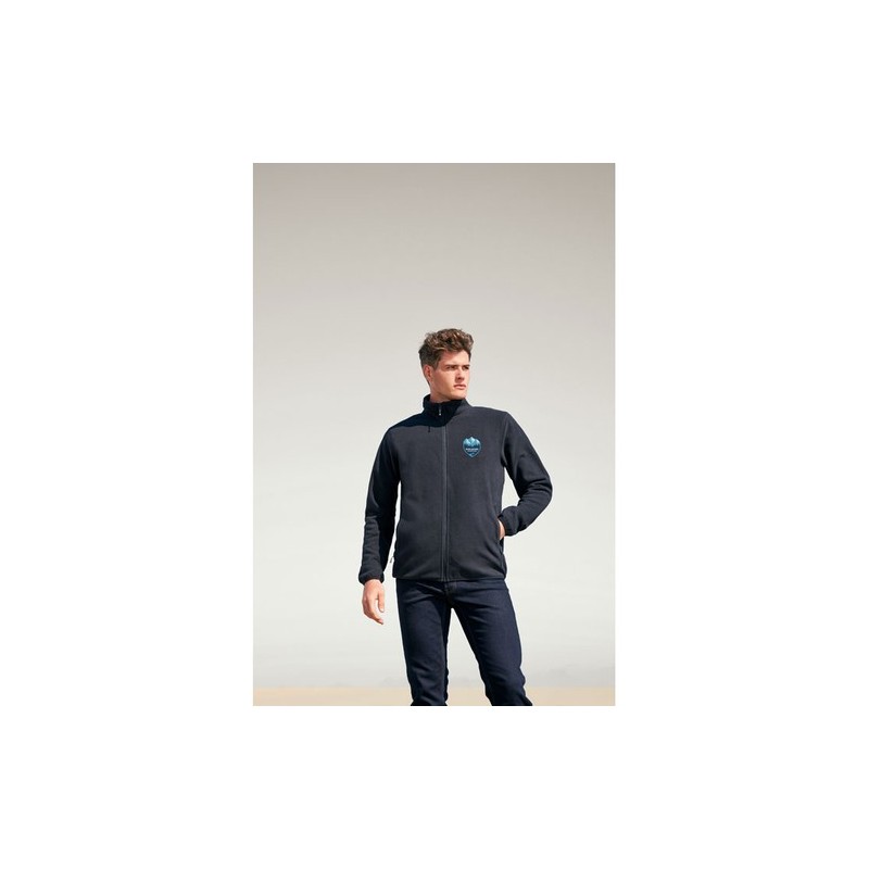 Veste de Sport Éco-responsable Personnalisée en Micropolaire Recyclé 280g pour Homme - FACTOR MEN FACTOR Taille textile : 5XL Co