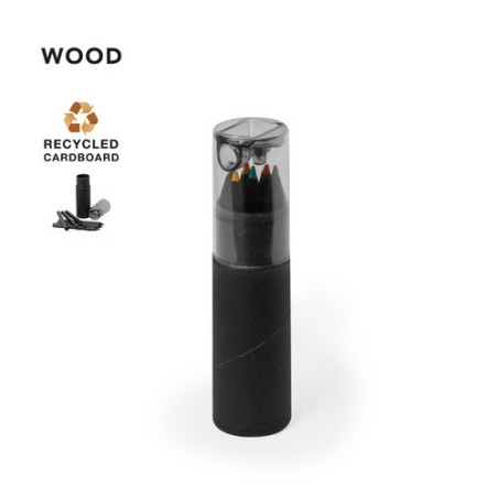 Set Durcax : Crayons en Bois avec Taille-Crayon