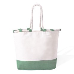 Sac de Plage Résistant et Élégant Personnalisé Belesi pas cher Matières : coton Couleurs : marron goodies entreprise design