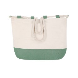Sac de Plage Résistant et Élégant Personnalisé Belesi pas cher Matières : coton Couleurs : bleu marine marquage couleur éclatant