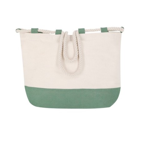 Sac de Plage Résistant et Élégant Personnalisé Belesi pas cher Matières : coton Couleurs : bleu marine marquage couleur éclatant