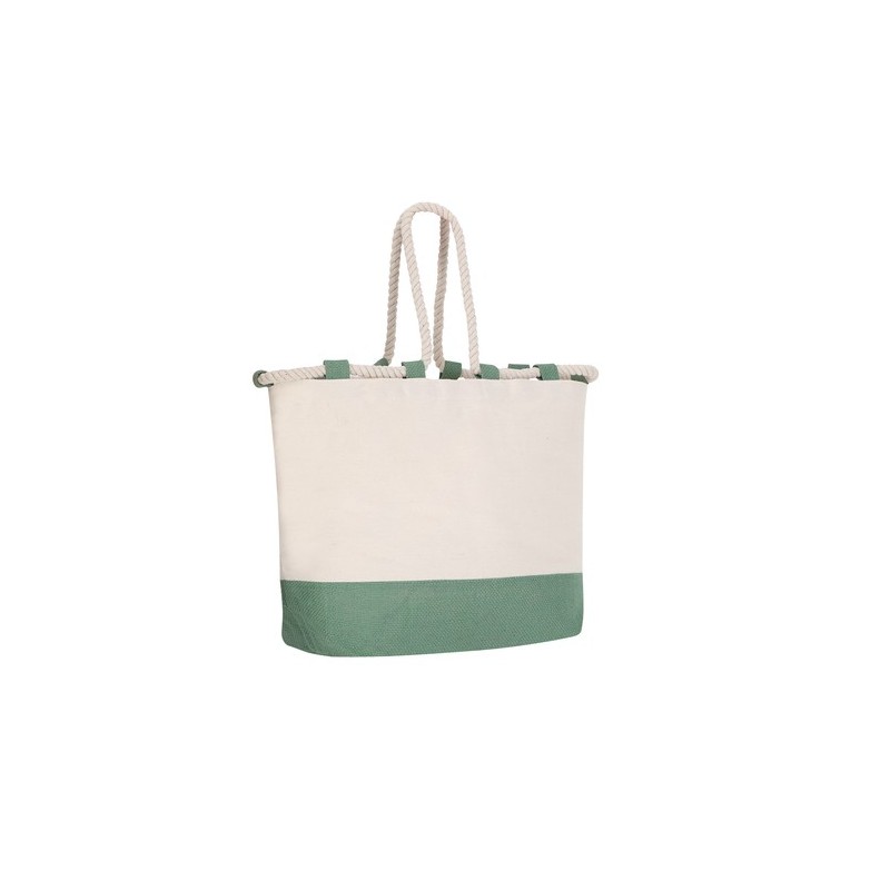 Sac de Plage Résistant et Élégant Personnalisé Belesi pas cher Matières : coton Couleurs : bleu marine cadeau entreprise pas che