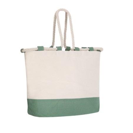 Sac de Plage Résistant et Élégant Personnalisé Belesi pas cher Matières : coton Couleurs : bleu marine cadeau entreprise pas che