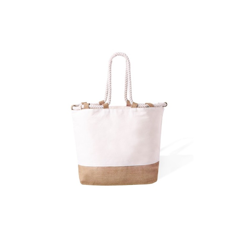 Sac de Plage Résistant et Élégant Personnalisé Belesi pas cher Matières : coton Couleurs : vert impression logo haute qualité