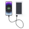 Power Bank Éco-responsable Personnalisée 5000 mAh pas cher - Bernant Matières : aluminium Couleurs : noir marquage laser ultra p