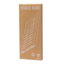 Power Bank Éco-responsable Personnalisée 5000 mAh pas cher - Bernant Matières : aluminium Couleurs : noir cadeau collaborateur p