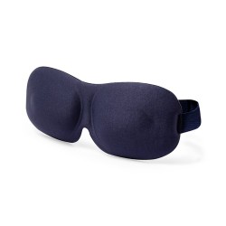 Masque de Voyage Éco-responsable Idéal pour Sommeil Réparateur Bezz Matières : polyester Couleurs : bleu marine accessoire événe