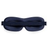 Masque de Voyage Éco-responsable Idéal pour Sommeil Réparateur Bezz Matières : polyester Couleurs : bleu marine impression logo 