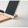 Organiseur  en bambou pour bureau TREVIS Matières : bambou Couleurs : bois marquage laser ultra précis