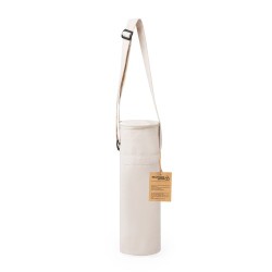 Glacière Isotherme Éco-responsable Personnalisée pour Bouteille Sirkin Matières : coton recyclé Couleurs : naturel