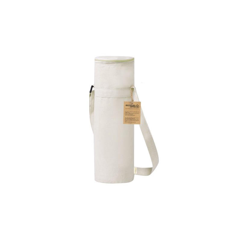 Glacière Isotherme Éco-responsable Personnalisée pour Bouteille Sirkin Matières : coton recyclé Couleurs : naturel cadeau entrep
