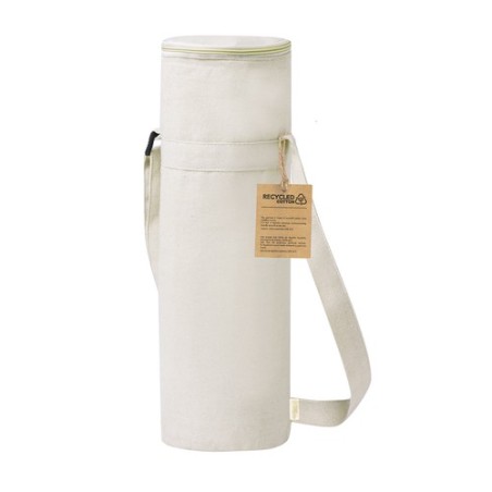 Glacière Isotherme Éco-responsable Personnalisée pour Bouteille Sirkin Matières : coton recyclé Couleurs : naturel cadeau entrep