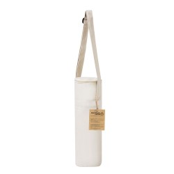 Glacière Isotherme Éco-responsable Personnalisée pour Bouteille Sirkin Matières : coton recyclé Couleurs : naturel goodies publi