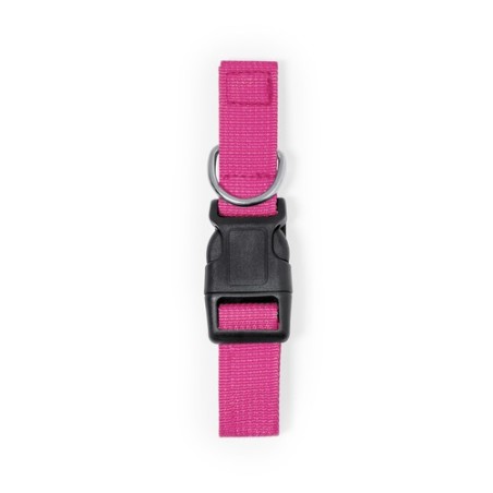 Collier Personnalisé pour Animaux Éco-responsable - Mastif Matières : polyester Couleurs : fuchsia impression haute définition