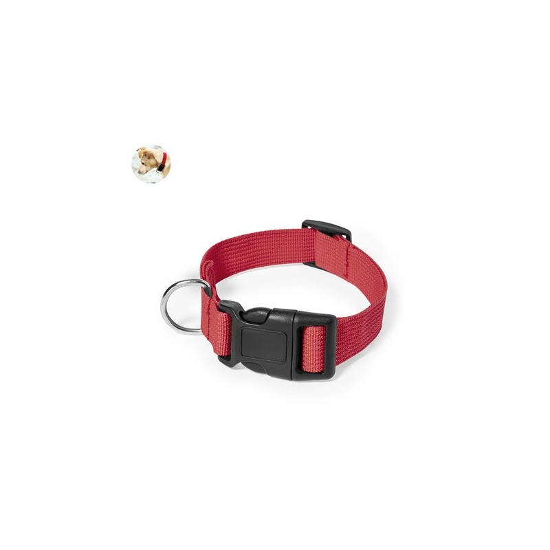 Collier Personnalisé pour Animaux Éco-responsable - Mastif Matières : polyester Couleurs : noir cadeau collaborateur premium