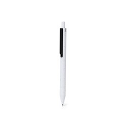 Stylo Éco-responsable Élégant Publicitaire Personnalisé Budox Matières : ABS recyclé Couleurs : noir marquage laser ultra précis