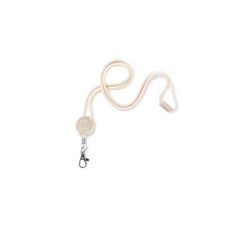 Lanyard Éco-responsable Personnalisé - Denain Matières : coton personnalisable avec votre logo