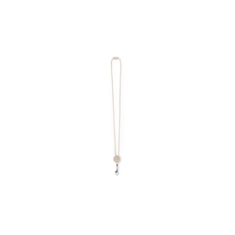 Lanyard Éco-responsable Personnalisé - Denain Matières : coton cadeau entreprise pas cher