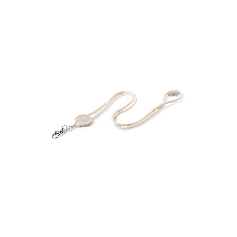 Lanyard Éco-responsable Personnalisé - Denain Matières : coton goodies publicitaire événementiel